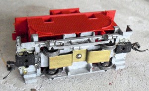 TAVOLA 90E -Vintage HO Scale Mantua Red Short Caboose Car LOOK.#2.jpg