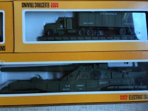 Modelleisenbahn COX HO, US Militär Zugset 6.JPG