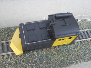 Rivarossi-art. A DA-R  locomotiva  diesel nera spazzaneve 7.JPG
